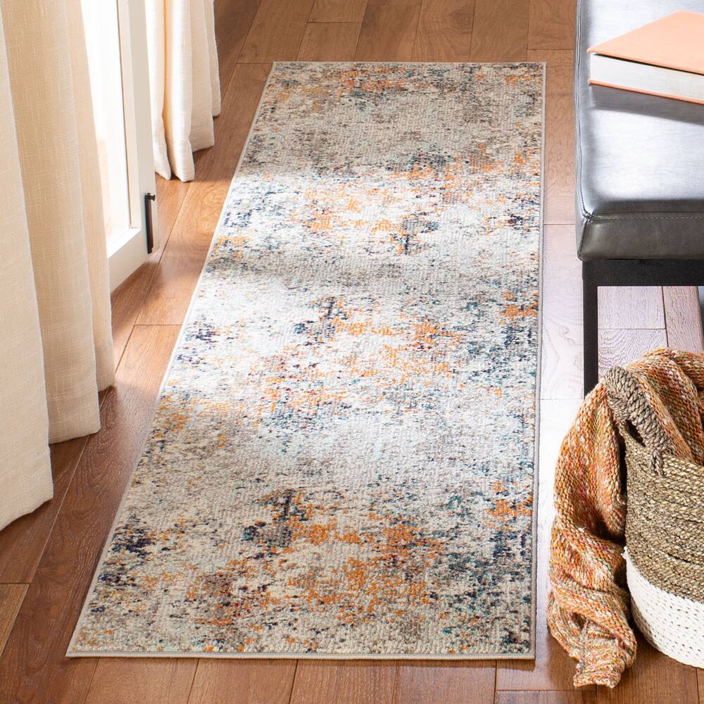 Safavieh Madison 453 Rug Grey/Beige