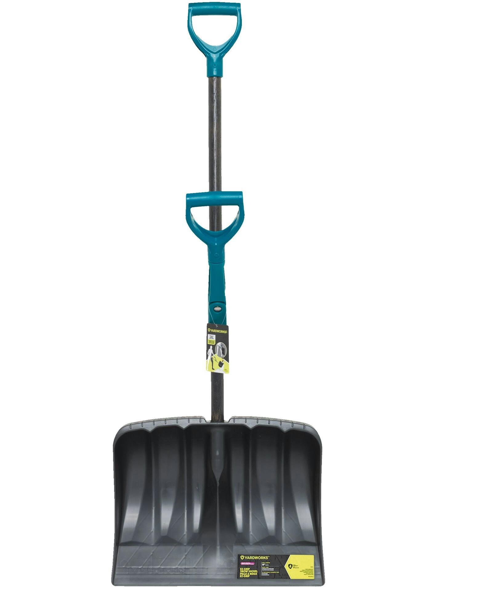 Yardworks HD EZ Grip Snow Shovel, Scoop  19-in