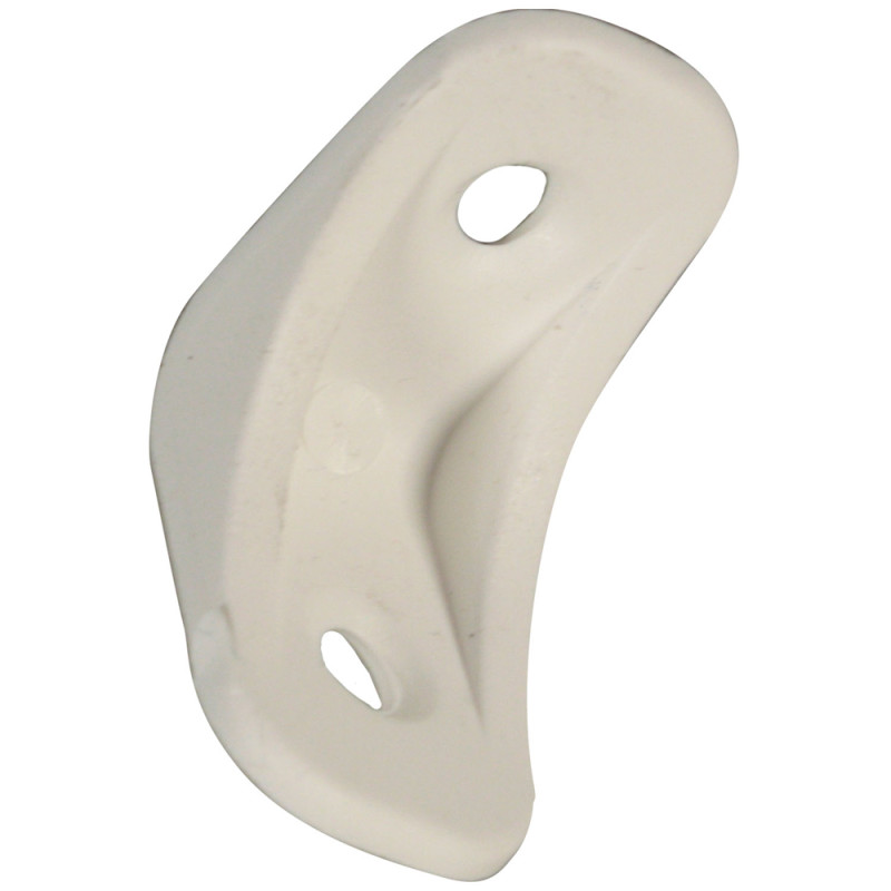 Equerre d'assemblage en plastique blanc 24 x 24 mm 4 pièces TEKNIBOX