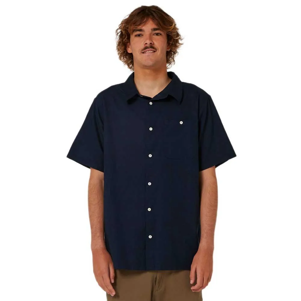 Ocean & Earth Linen pocket short sleeve shirt