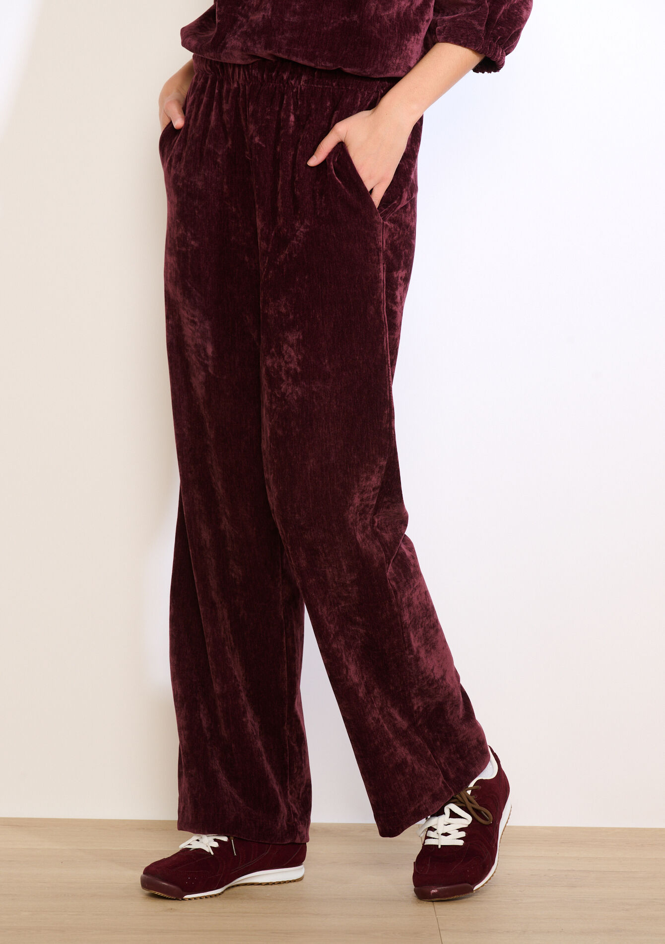 Velvet joggingbroek