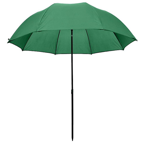 Parapluie de pêche Vert 240x210 cm vidaXL