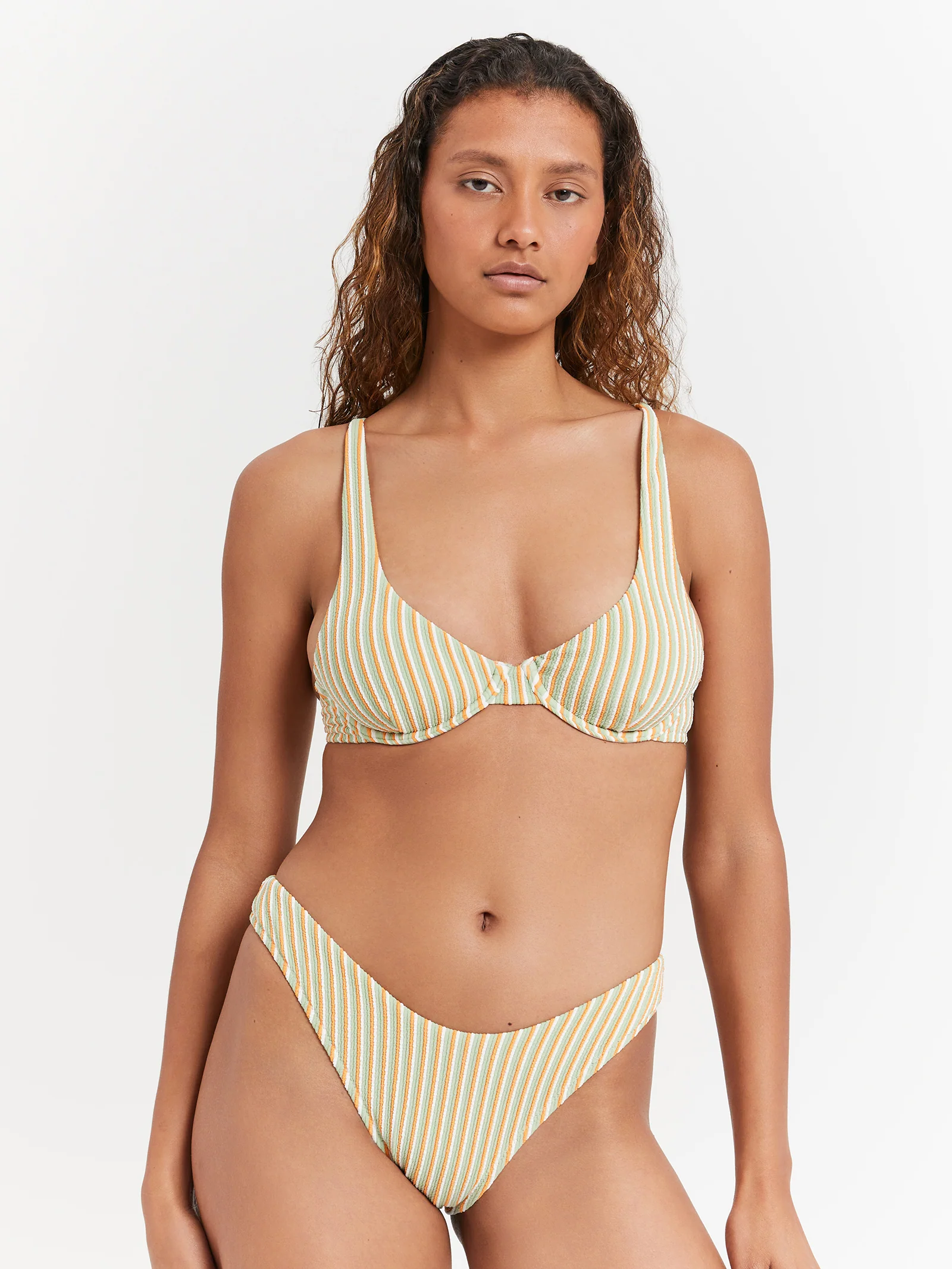 Sunbather Stripe Underwire Top