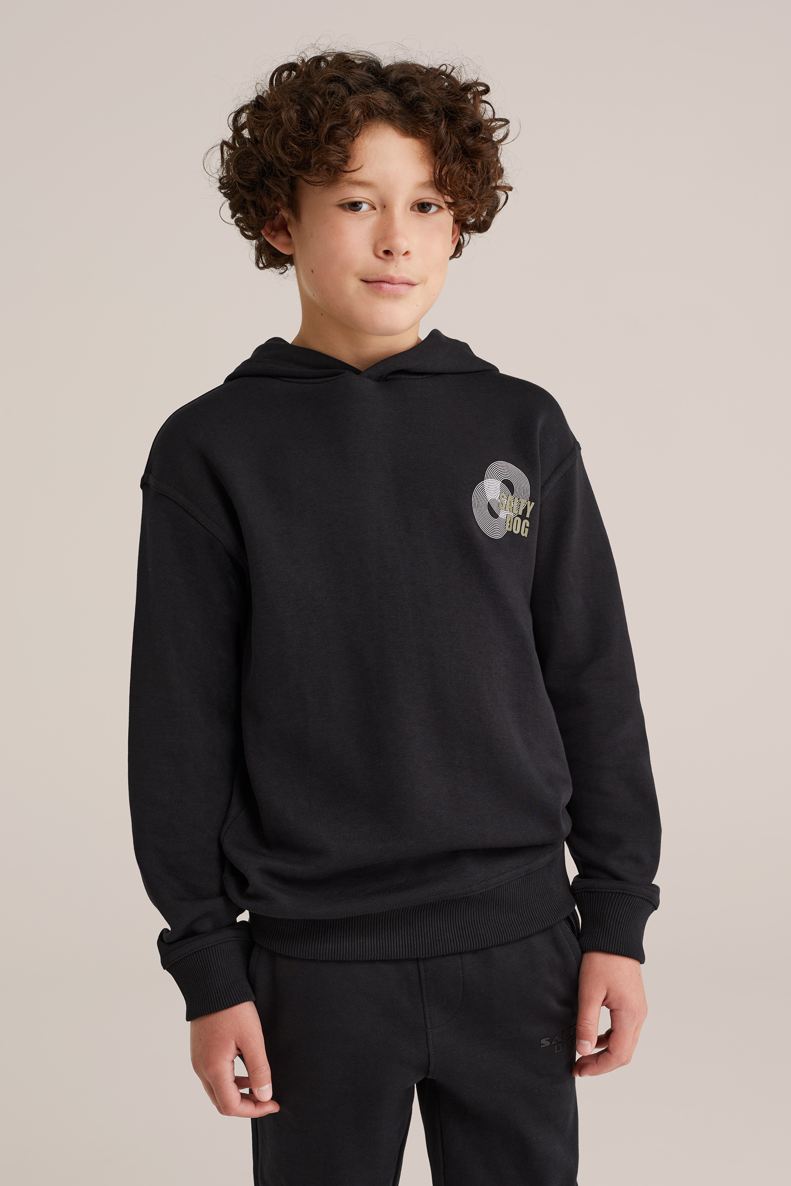 Jongens hoodie met print