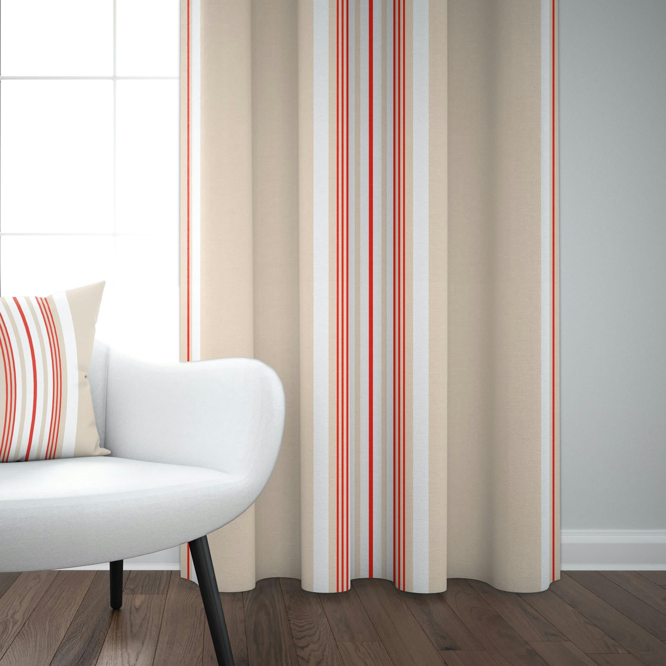 DONIBANE - Rideau rouge 176x250