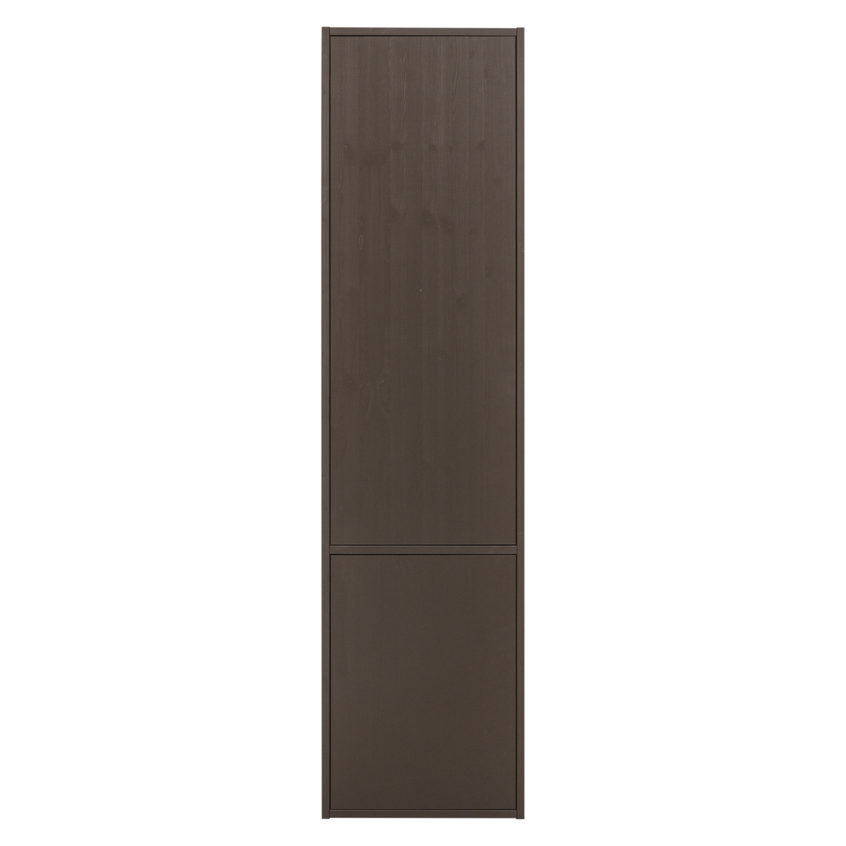 WOOOD smalle opbergkast Meggy - Grenen hout - Middenbruin - 215x55x40