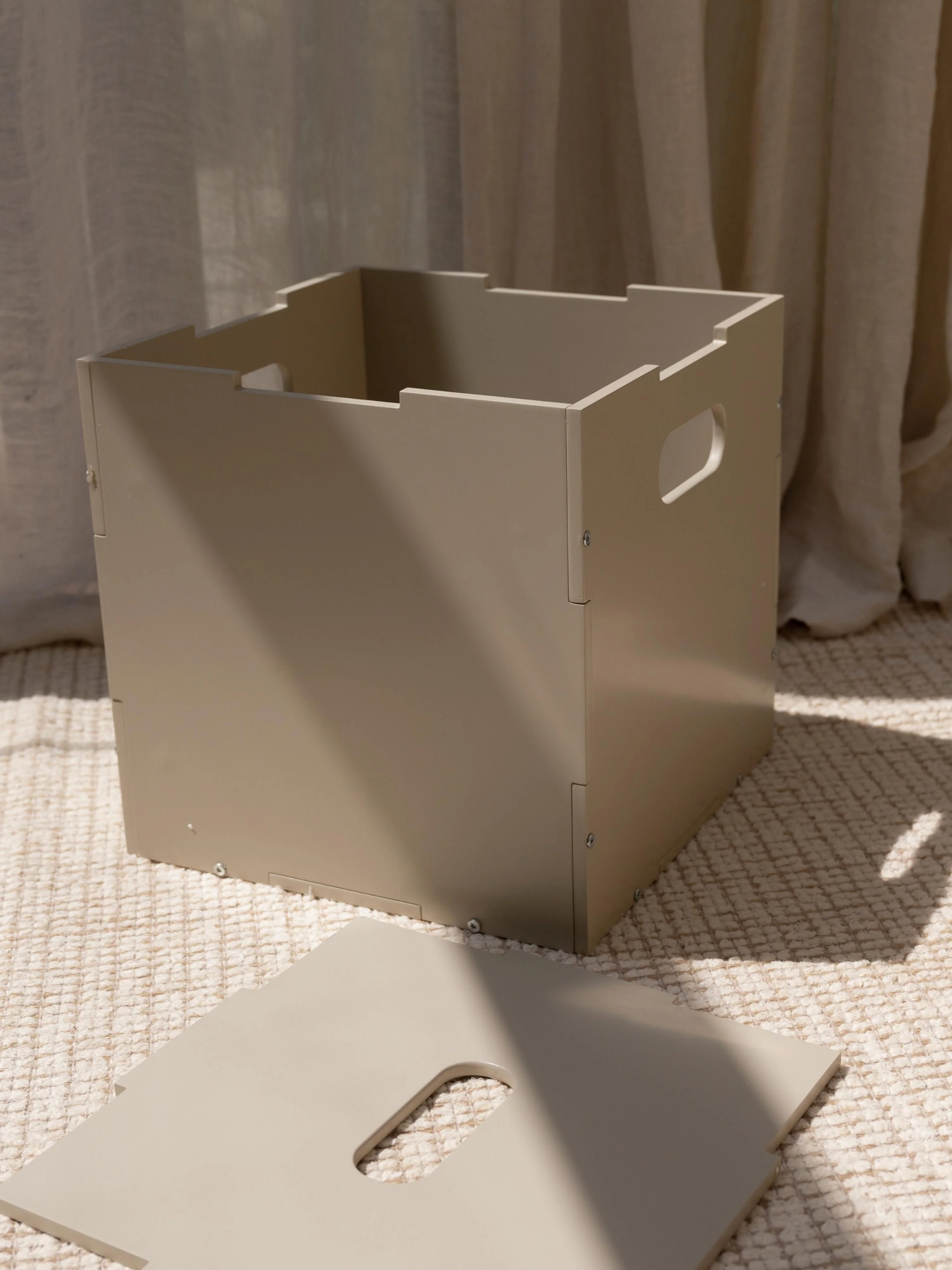Holz-Aufbewahrungsbox Cube