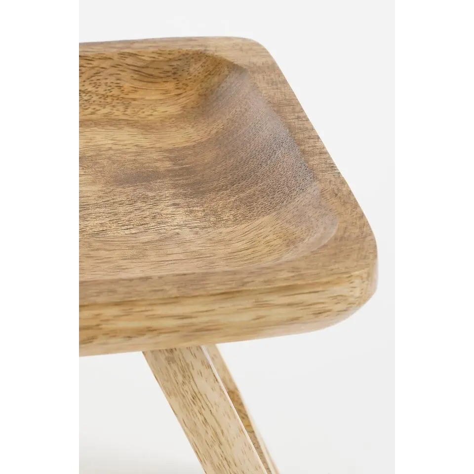 Mica Decorations Duko Dienblad - L40 x B15 x H15 cm - Hout - Bruin