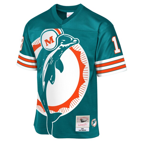 Dan Marino Miami Dolphins  Youth 1984 Throwback Fashion Jersey - Aqua