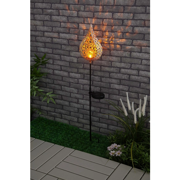 LED-Solarleuchte »Flame Svante«, warmweiß, IP44