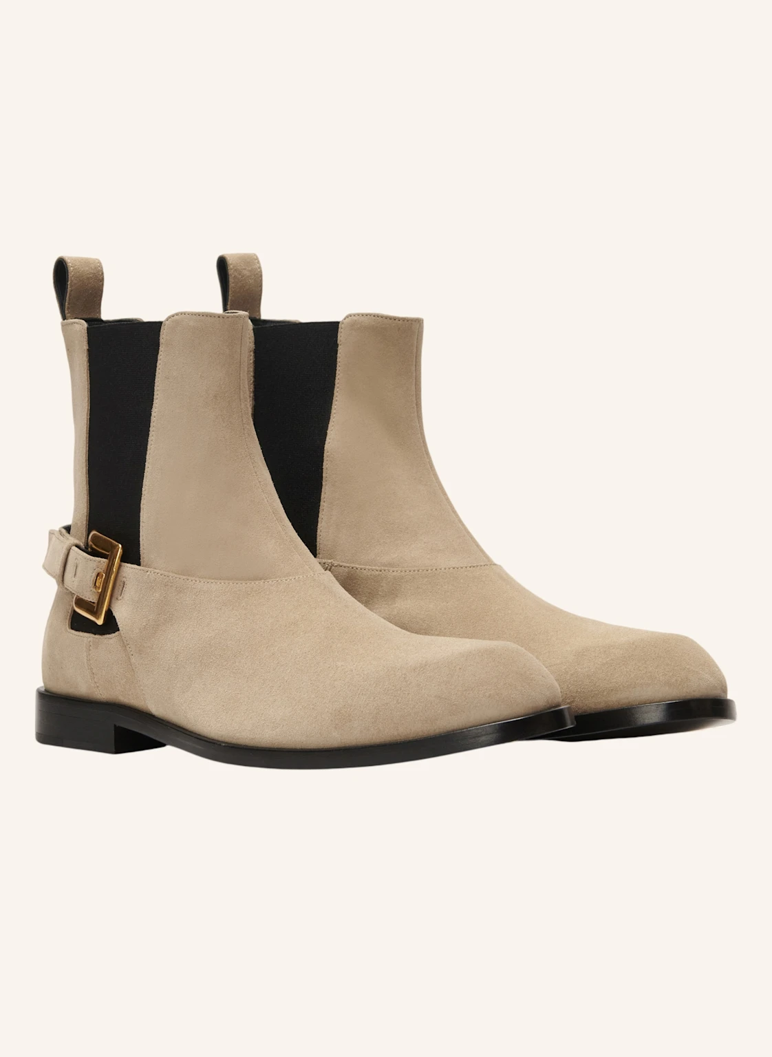 BALMAIN Anthem Chelsea Boots aus Wildleder