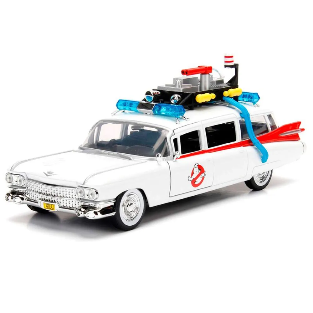 Jada Ghostbusters Ecto-1 Metal Car 1:24 Figure