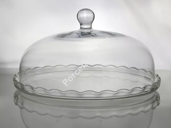 Patera 32 cm z kloszem HS w Jaśle - Falbanka 481.2020