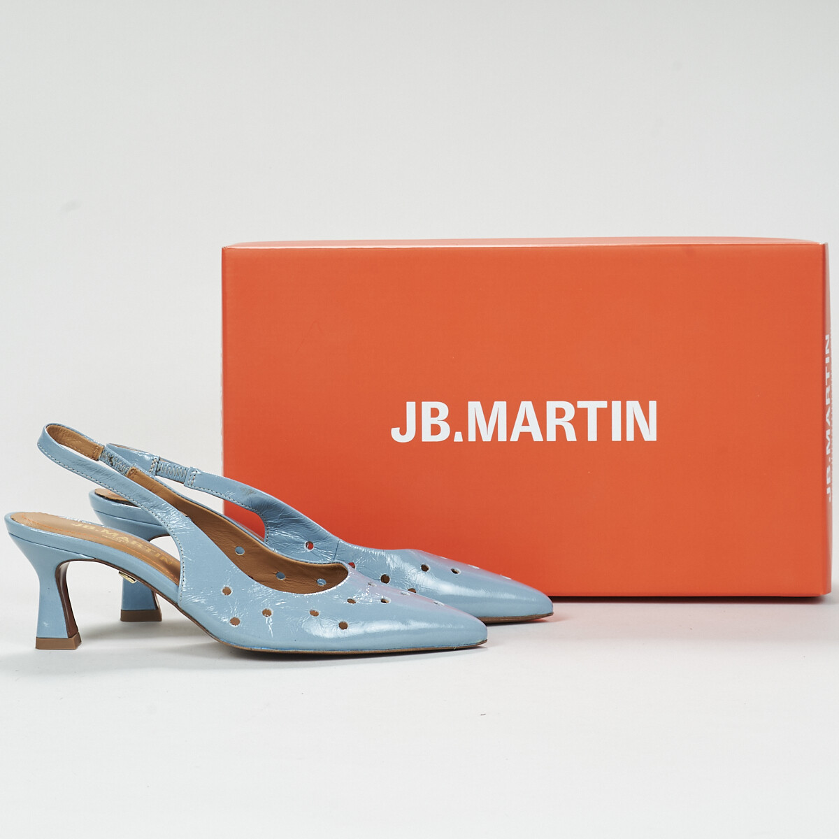 JB Martin - LIMBA - Varnish / Perfo / Blue / Glacier