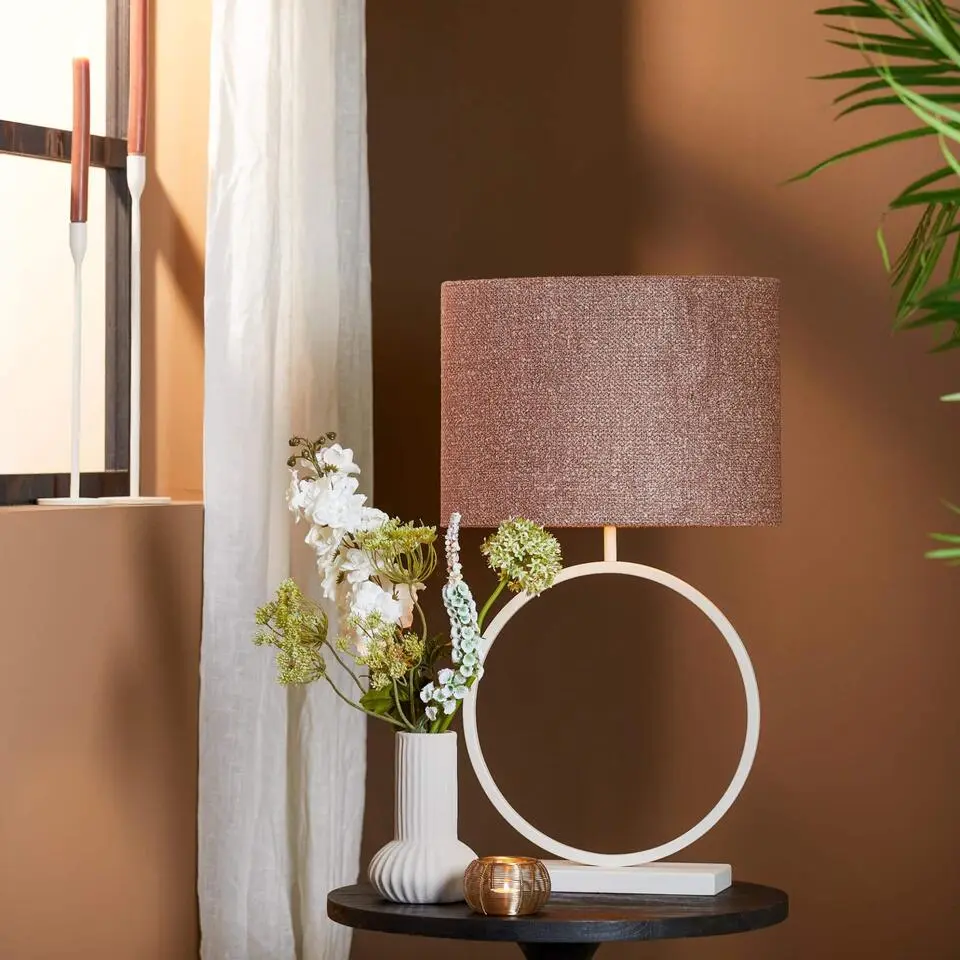 Lampvoet Liva - Cr&egrave;me - 40x12,5x54cm