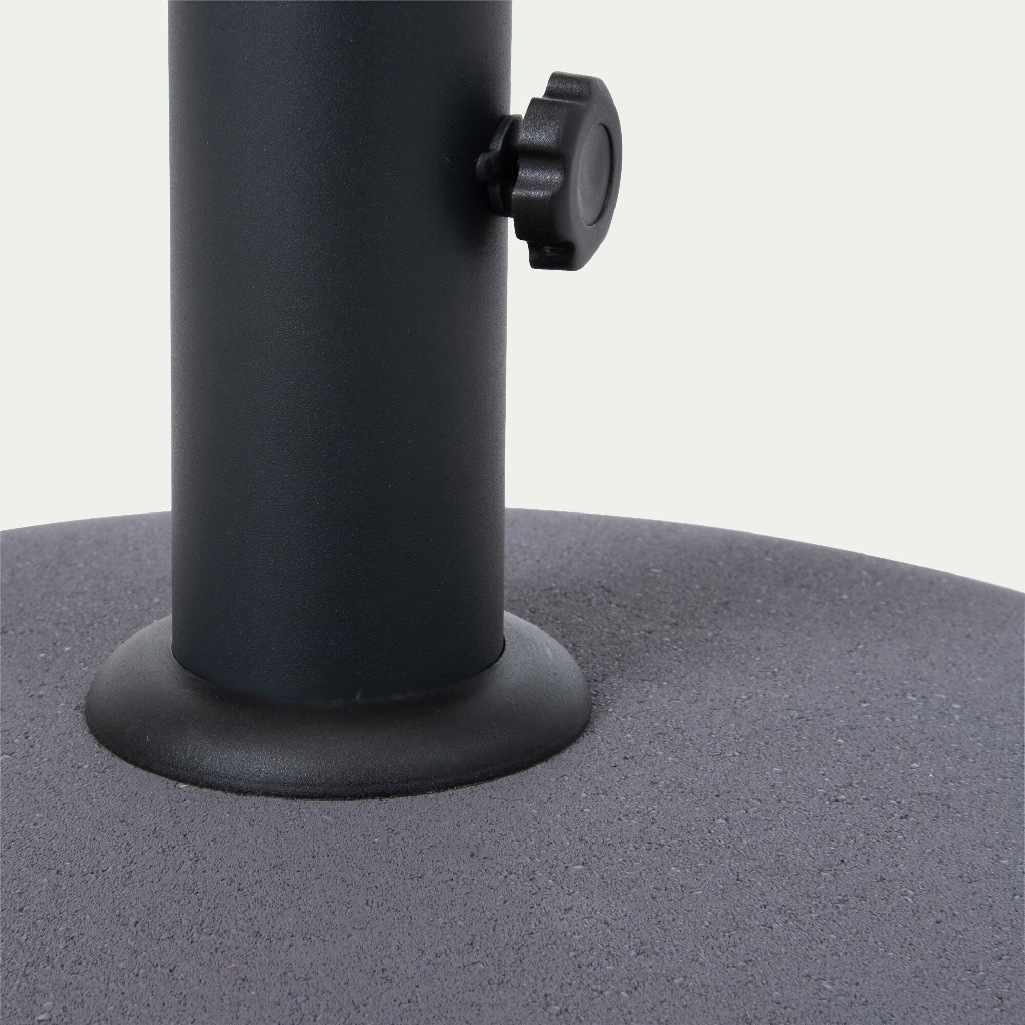 CASERTA - Pied de parasol en ciment 30kg - gris restanque
