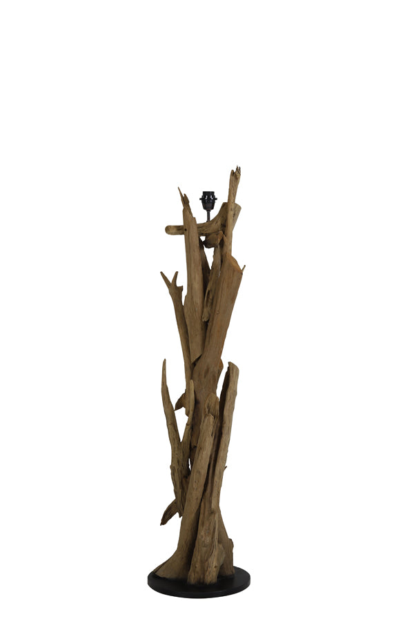 Light & Living vloerlamp VIDIN - Ø35x133cm - bruin