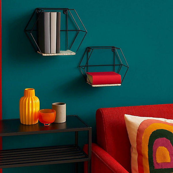 Etagère hexagonale 20x25cm, Axil