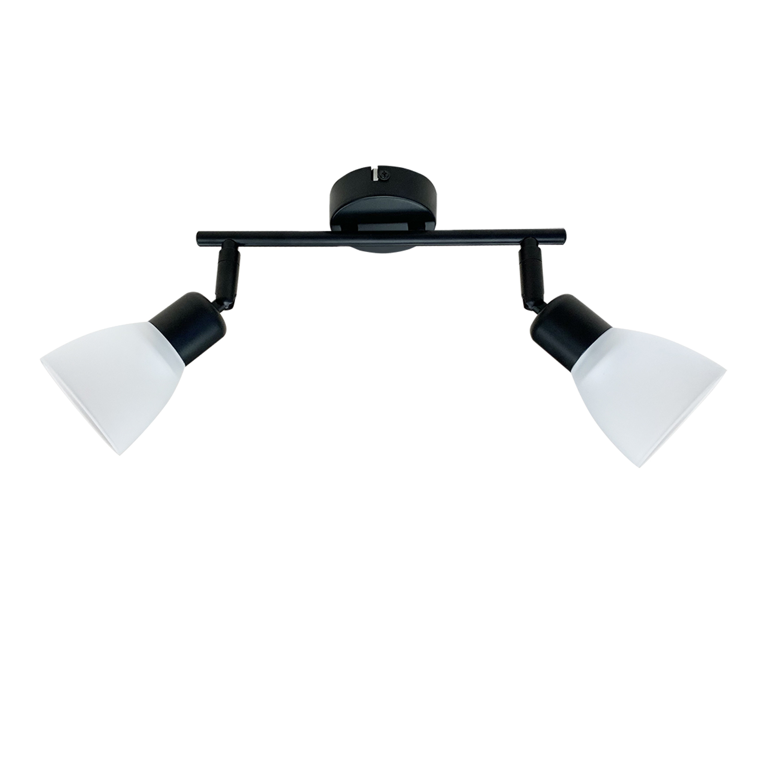 Lampa sufitowa Costa białe klosze czarno-biała 2xE14x40W IP20 Candellux
