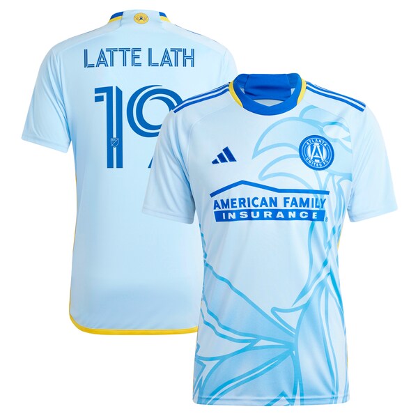 Emmanuel Latte Lath Atlanta United FC adidas 2024 The Resurgens Kit Replica Player Jersey - Light Blue