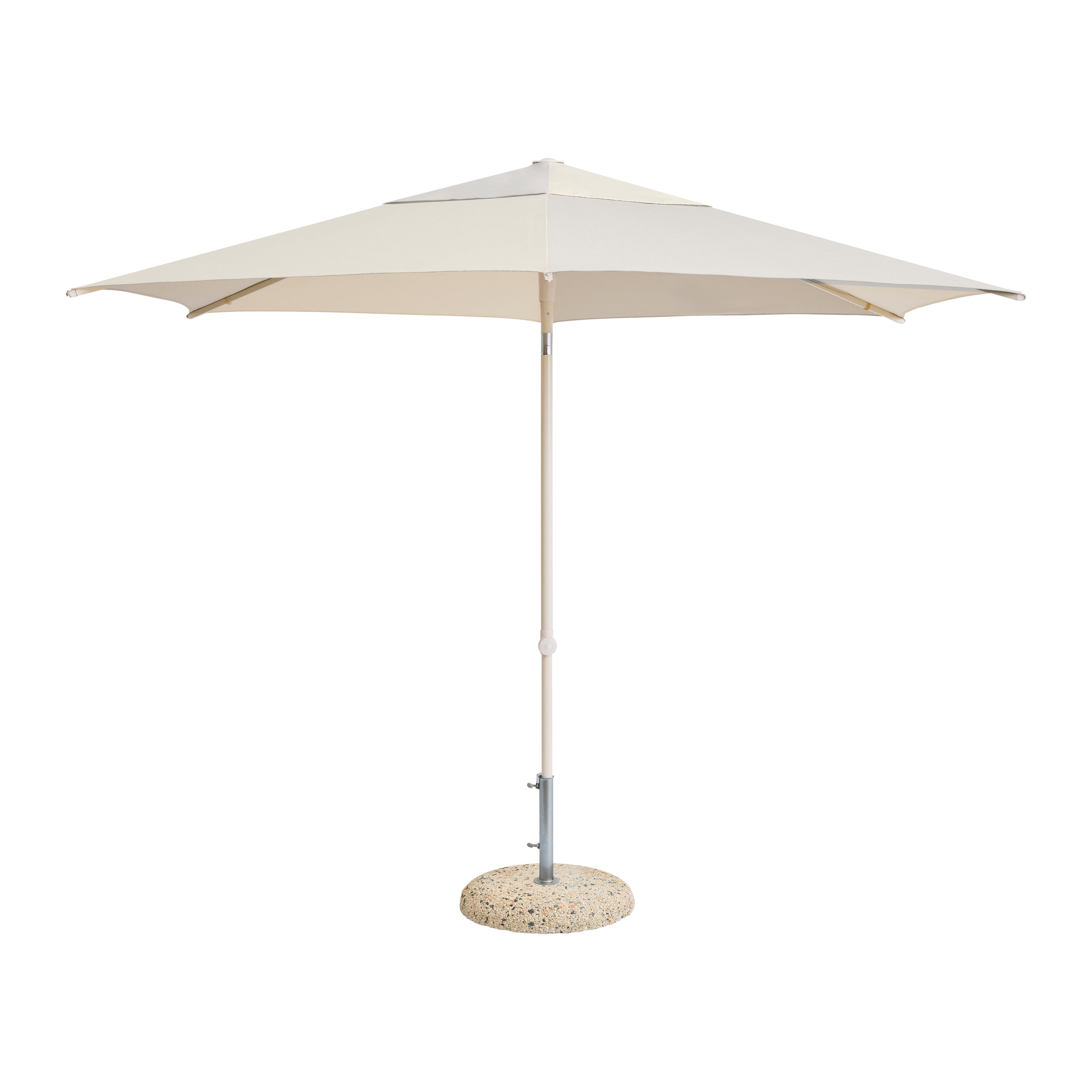 HAY Terrazza Parasol Zeshoek - Grijs