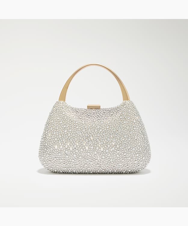 Beamings Gold - Gold Handle Embellished Bag
