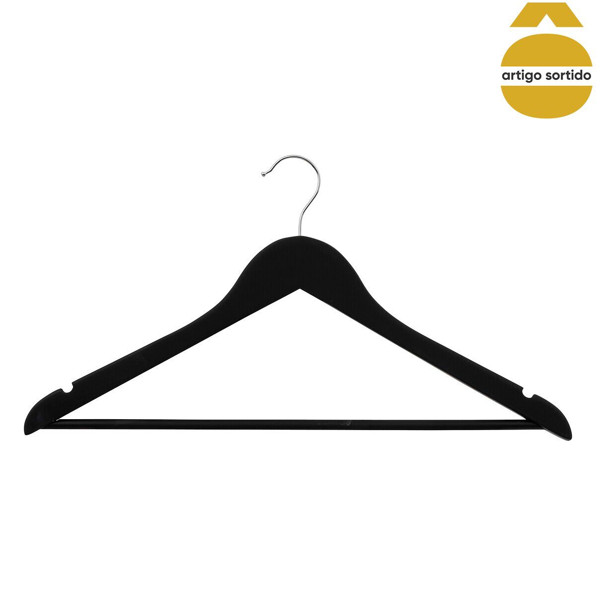 Conjunto de 3 cabides antiderrapantes