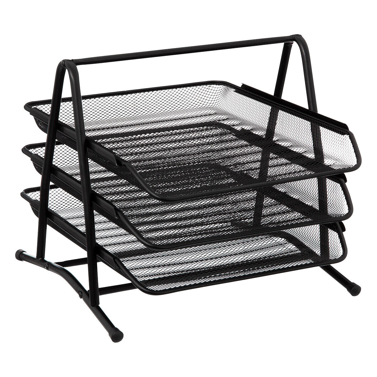 Tabuleiro HAVI preto em metal para escritório