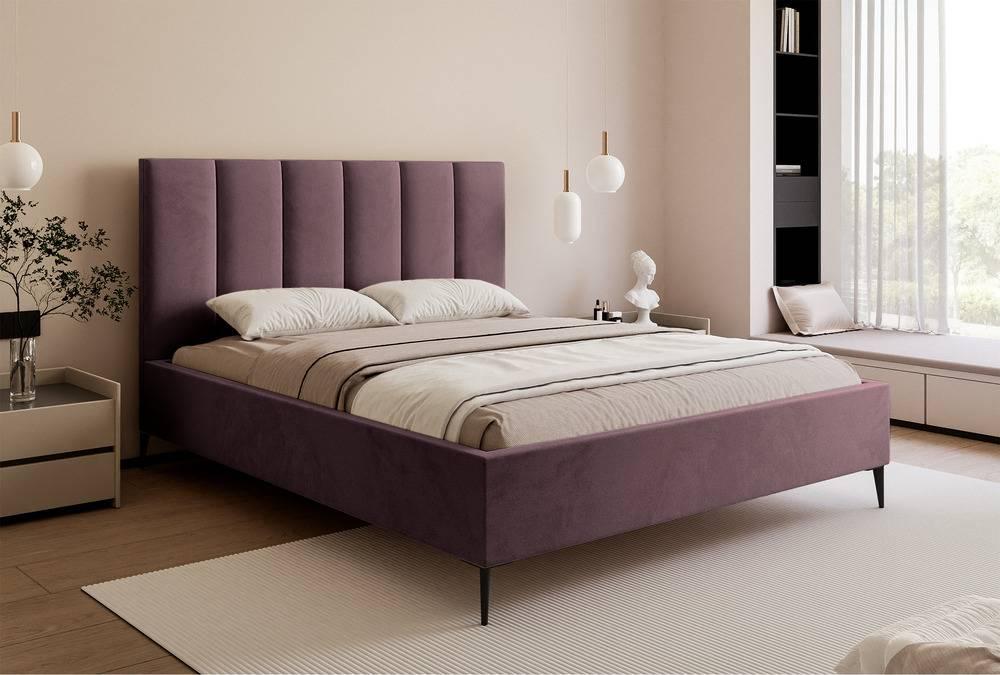 Bedframe Carolina met opbergruimte velvet 180x200