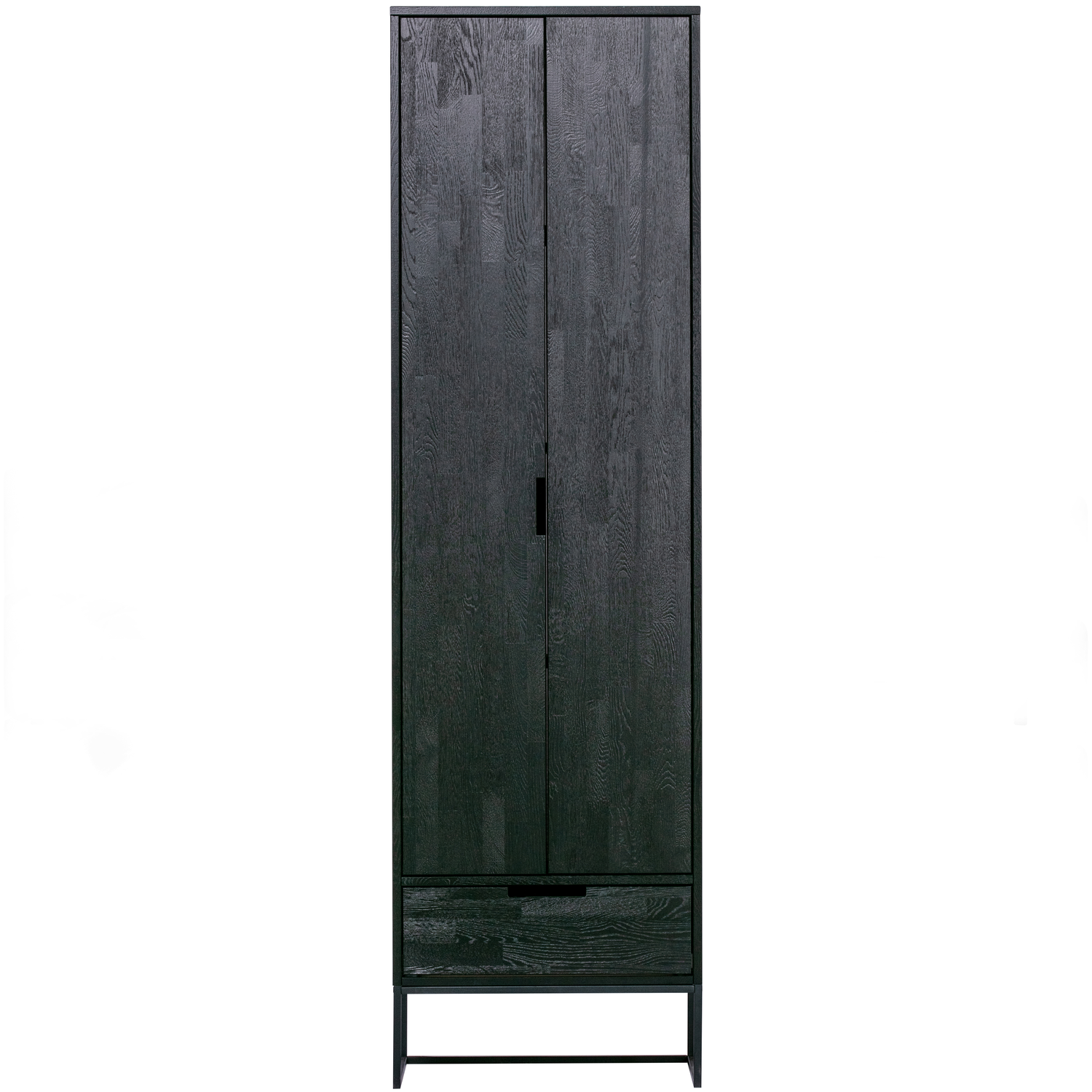 WOOOD hoge kast Silas - Essen - Blacknight - 210x60x36