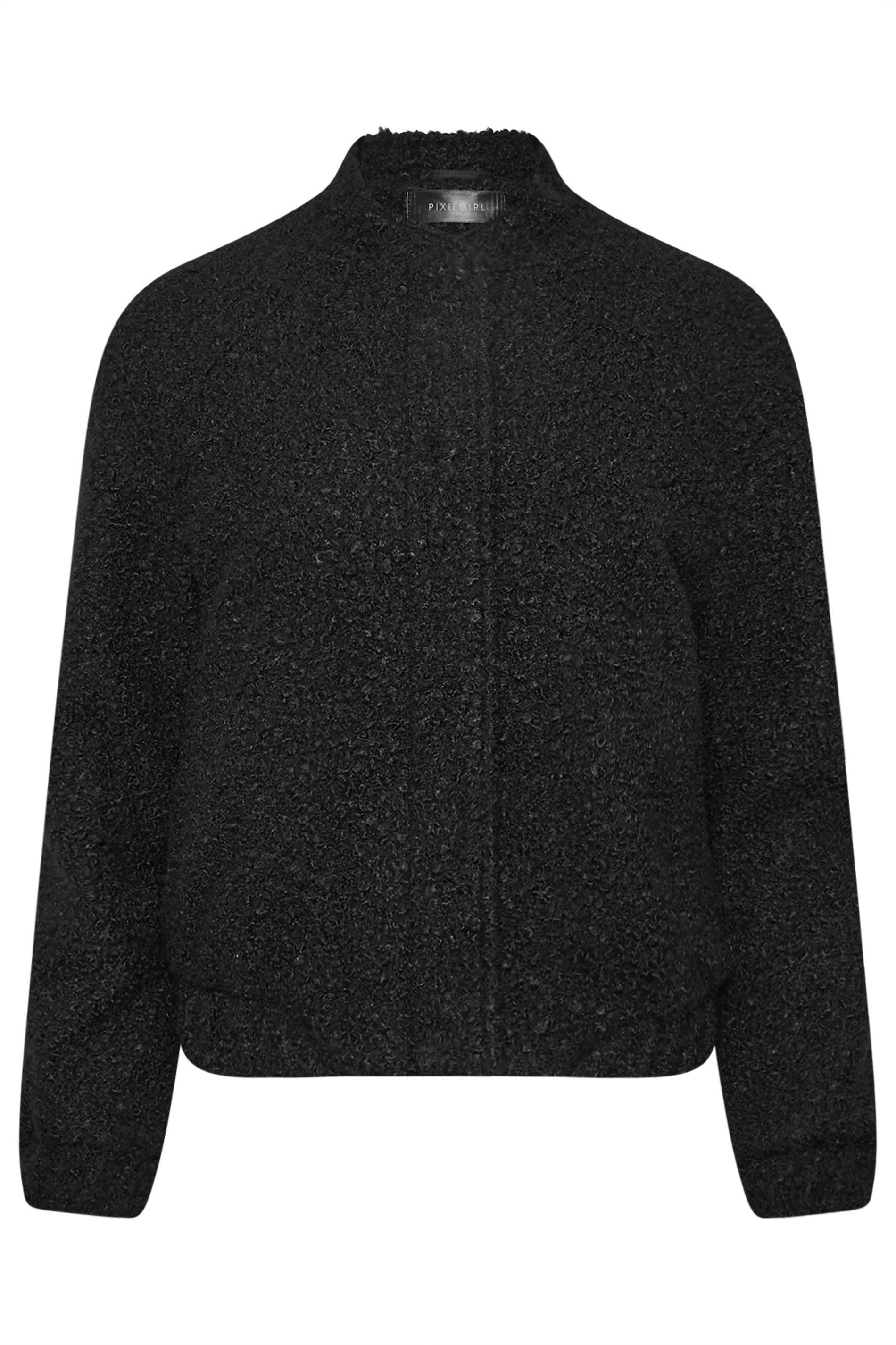 PixieGirl Petite Boucle Bomber Jacket
