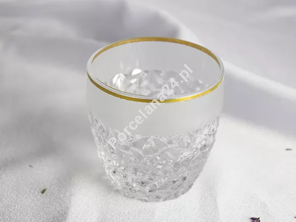 Kpl. szklanek do whisky 350 ml (6 szt.) Bohemia Jihlava - Nicolette Gold 4SB.NIG.028733
