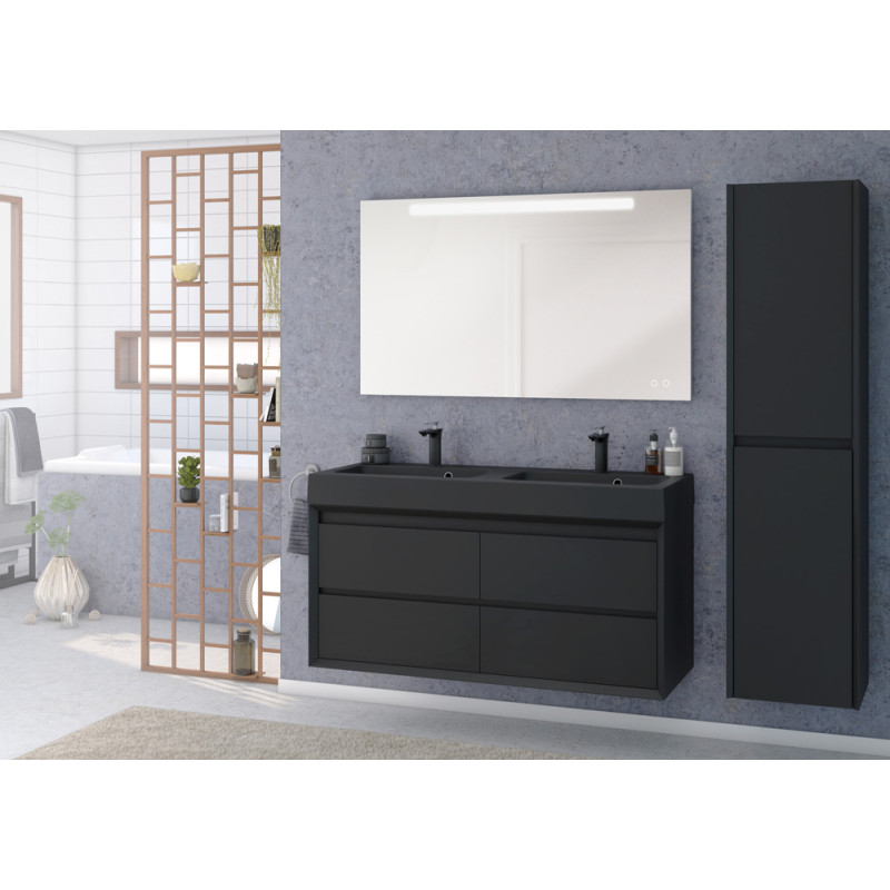 Miroir LED Atlas  12 W 120 cm ALLIBERT