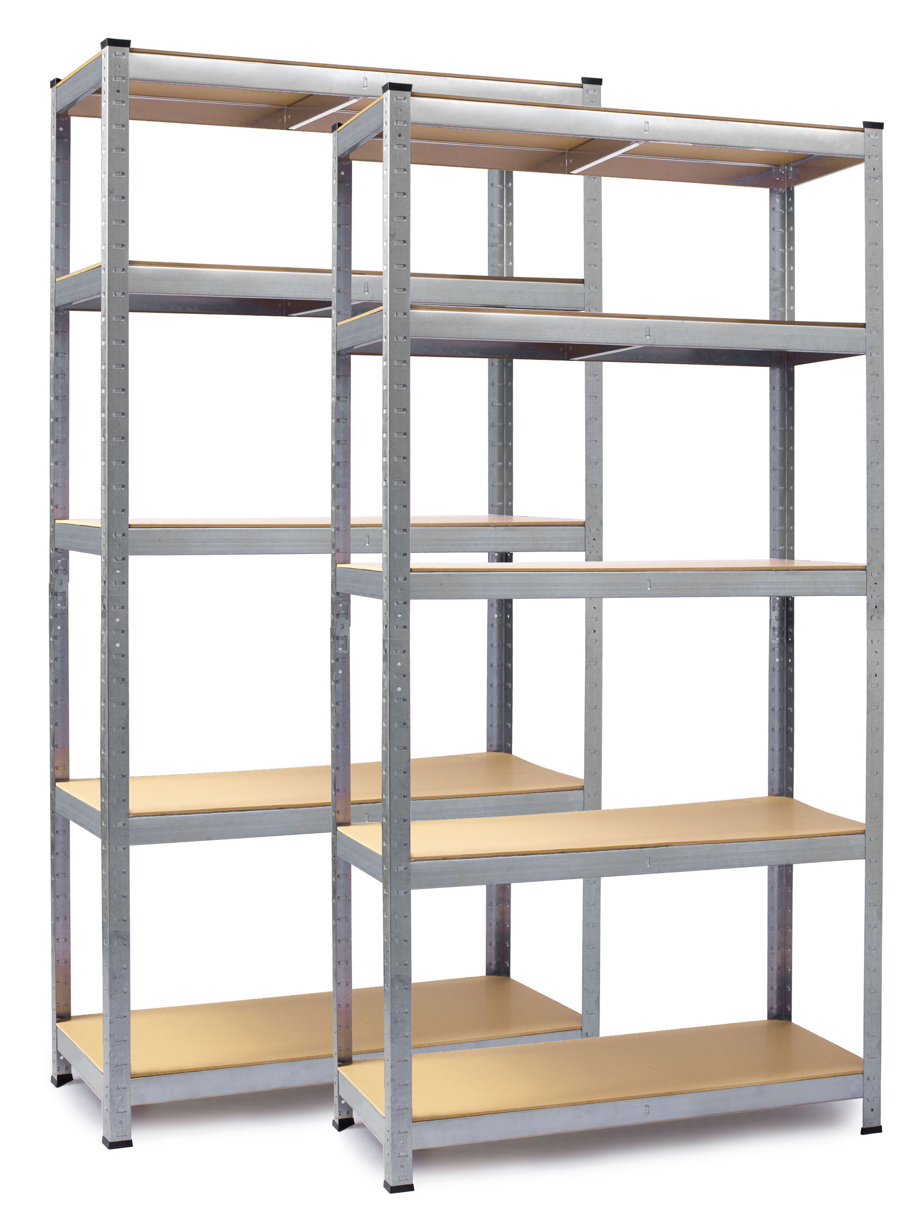 Regał magazynowy 2w1 metalowy 150x75x30cm Humberg 2szt.