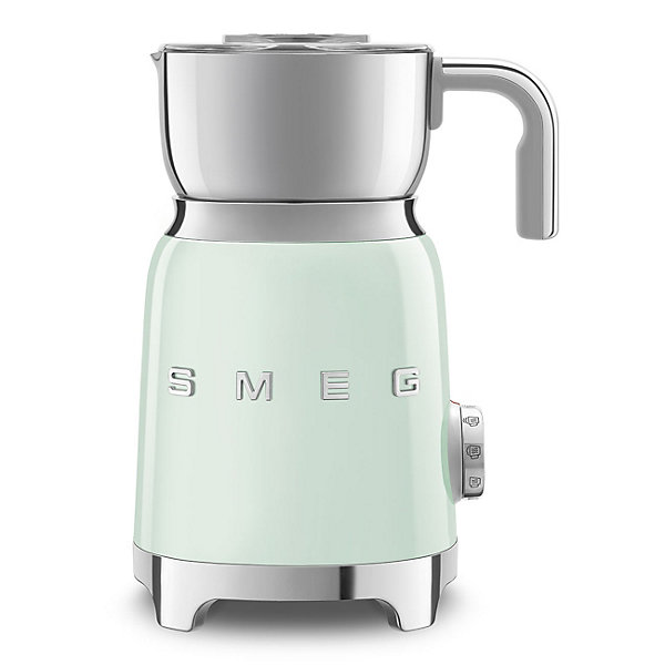 Emulsionneur de lait 500w 0.6l vert d'eau Smeg MFF11PGEU années 50