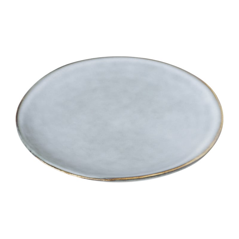 Gebaksbordje Toscane - lichtblauw - &Oslash;15.5 cm