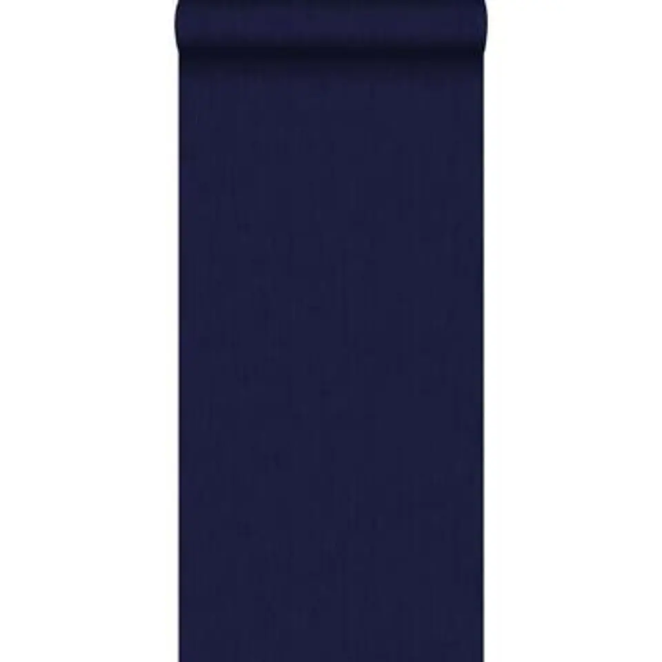 ESTAhome behang - jeans structuur - donkerblauw - 53 cm x 10,05 m