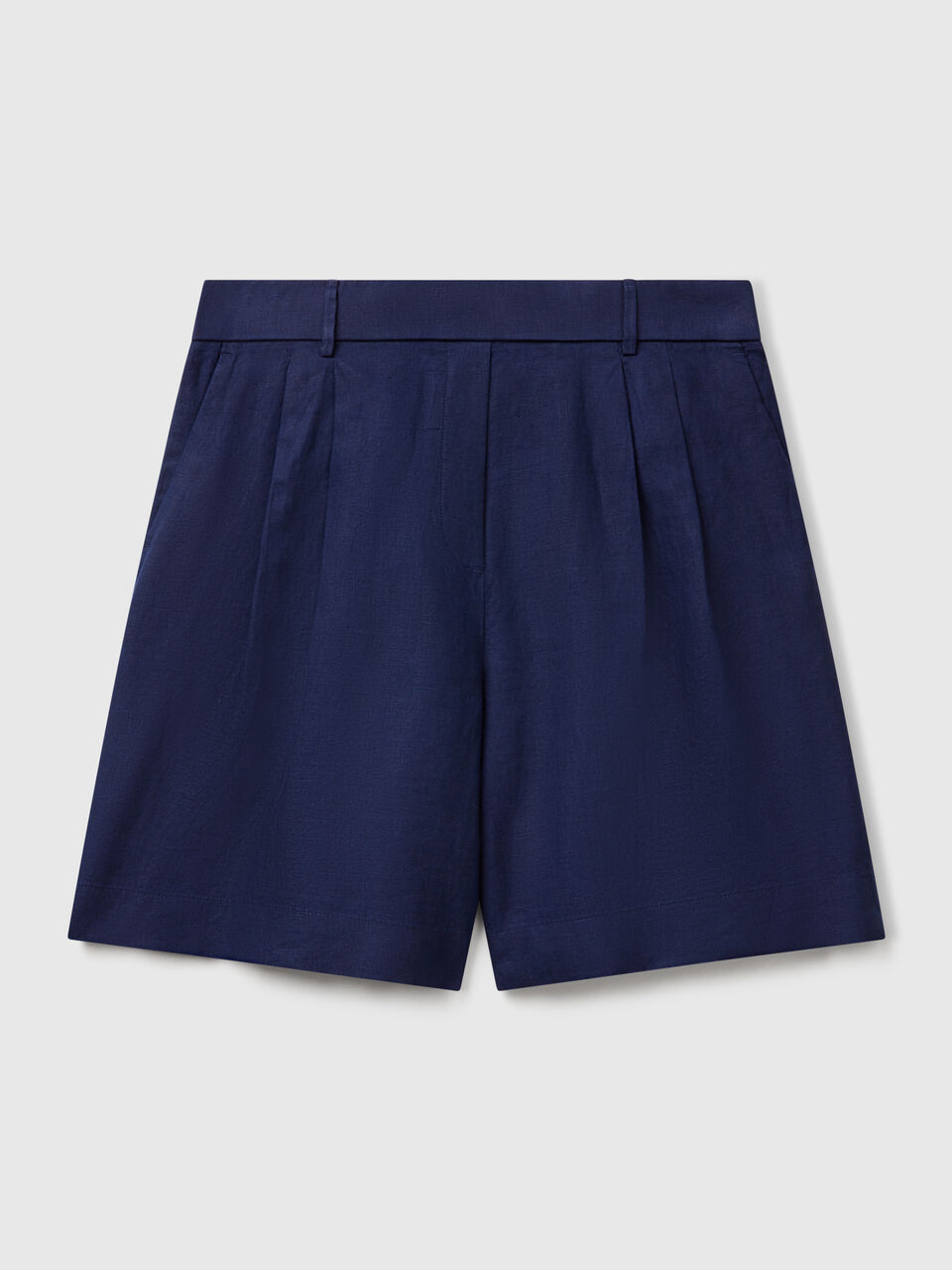 100% linen bermudas