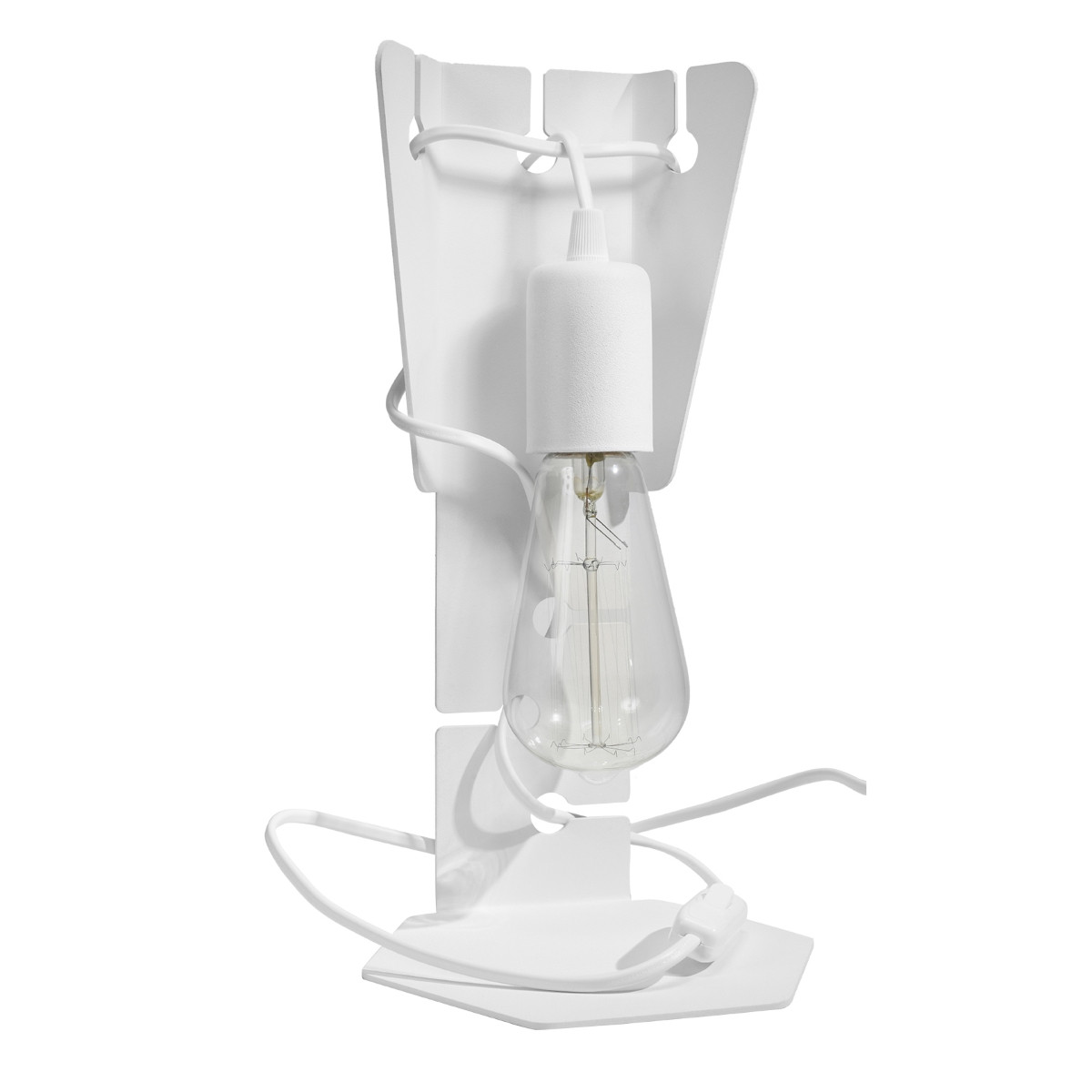 Lampka biurkowa DALTON biały 1xE27x60W wym:30x15x15cm IP20 Pure Lume