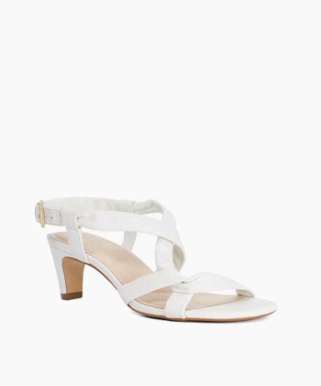 Motivating White - Mid Height Sandals