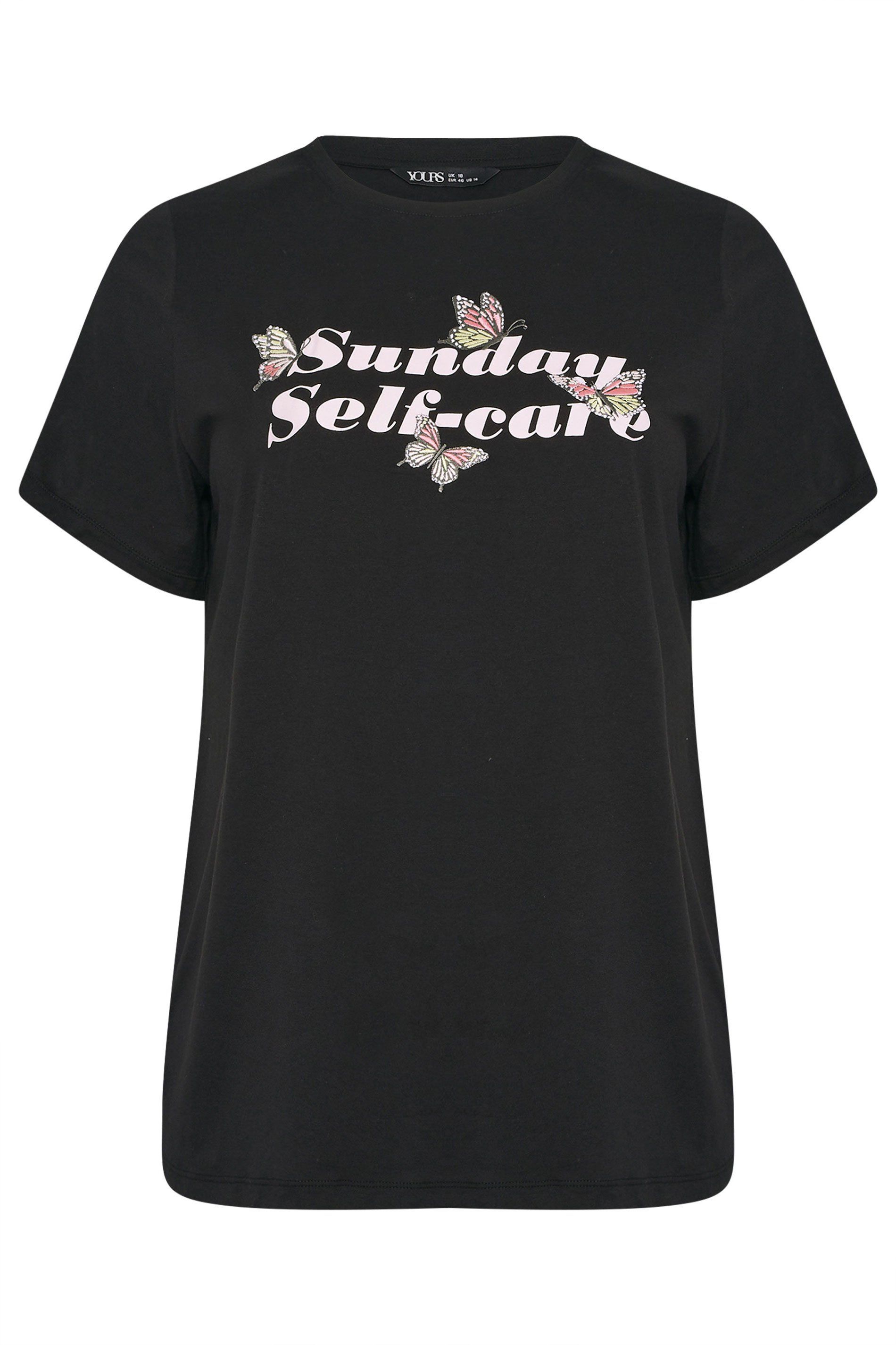 Yours Embroidered Butterfly T-Shirt