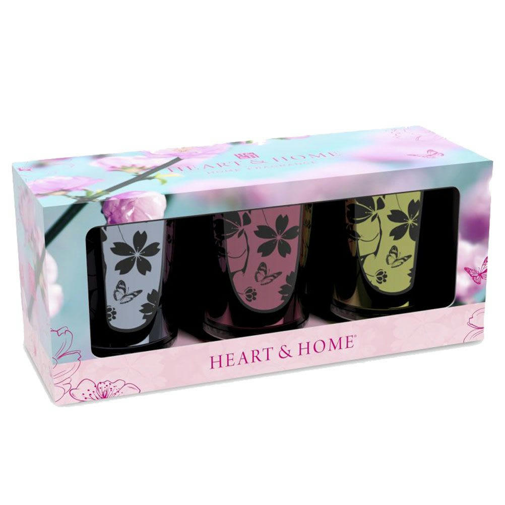 - Verres à votives déco - Lot de 3