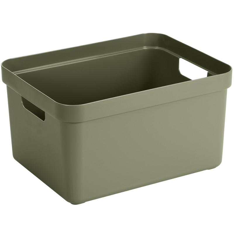 Box de rangement Sigma Home vert foncé 32 L SUNWARE