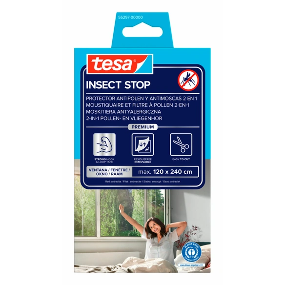 Fliegengitter »Insect Stop«, LxB: 120 cm x 240 cm, anthrazit