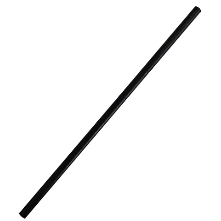 Słomka papierowa 19,7 cm - Opakowanie 100 szt. - Classic Czarna EM.PA.SŁ-C