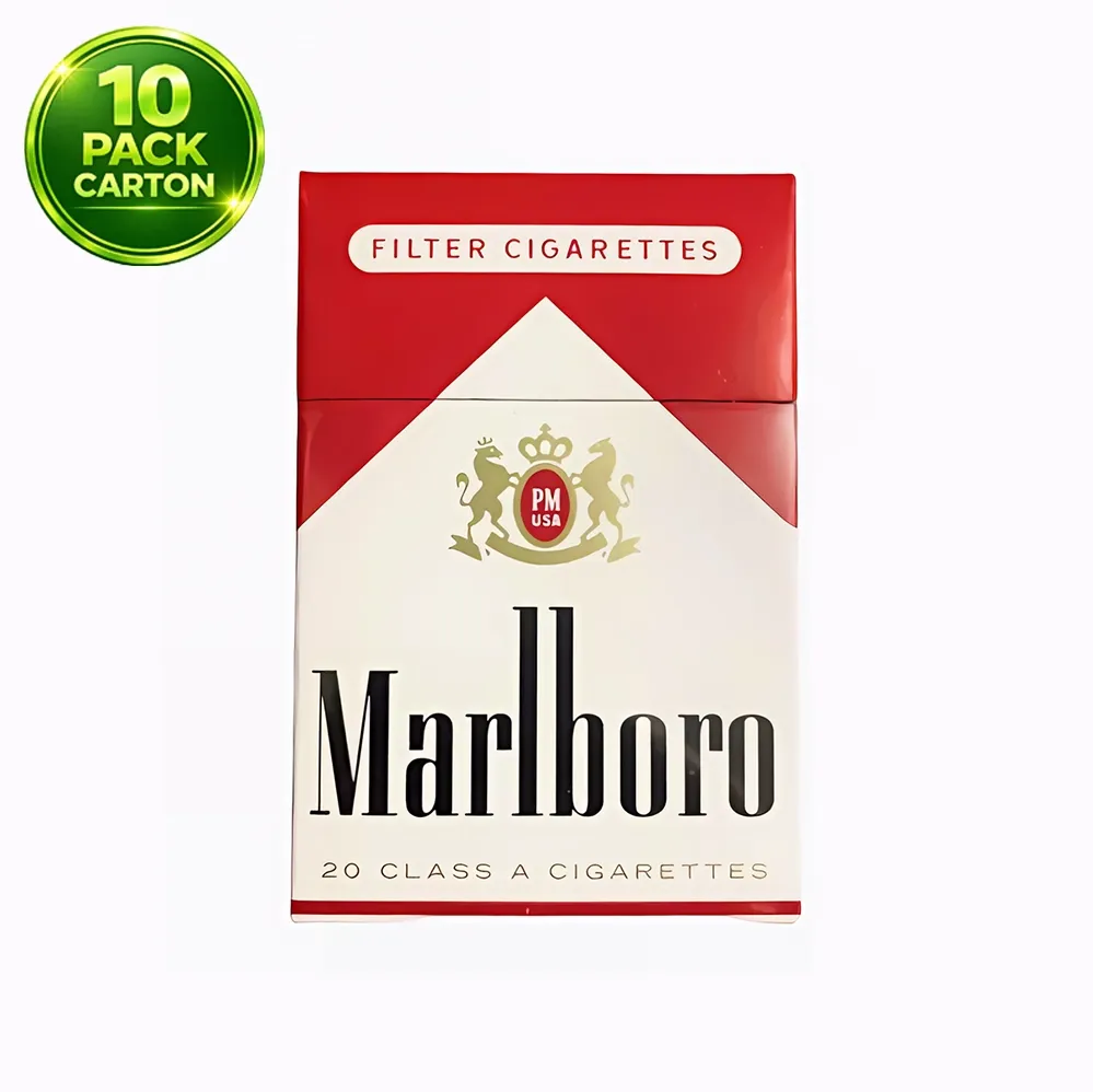 Marlboro Red Short (US) 10mg ,20s Cigarettes x 10 Packs /1 Carton