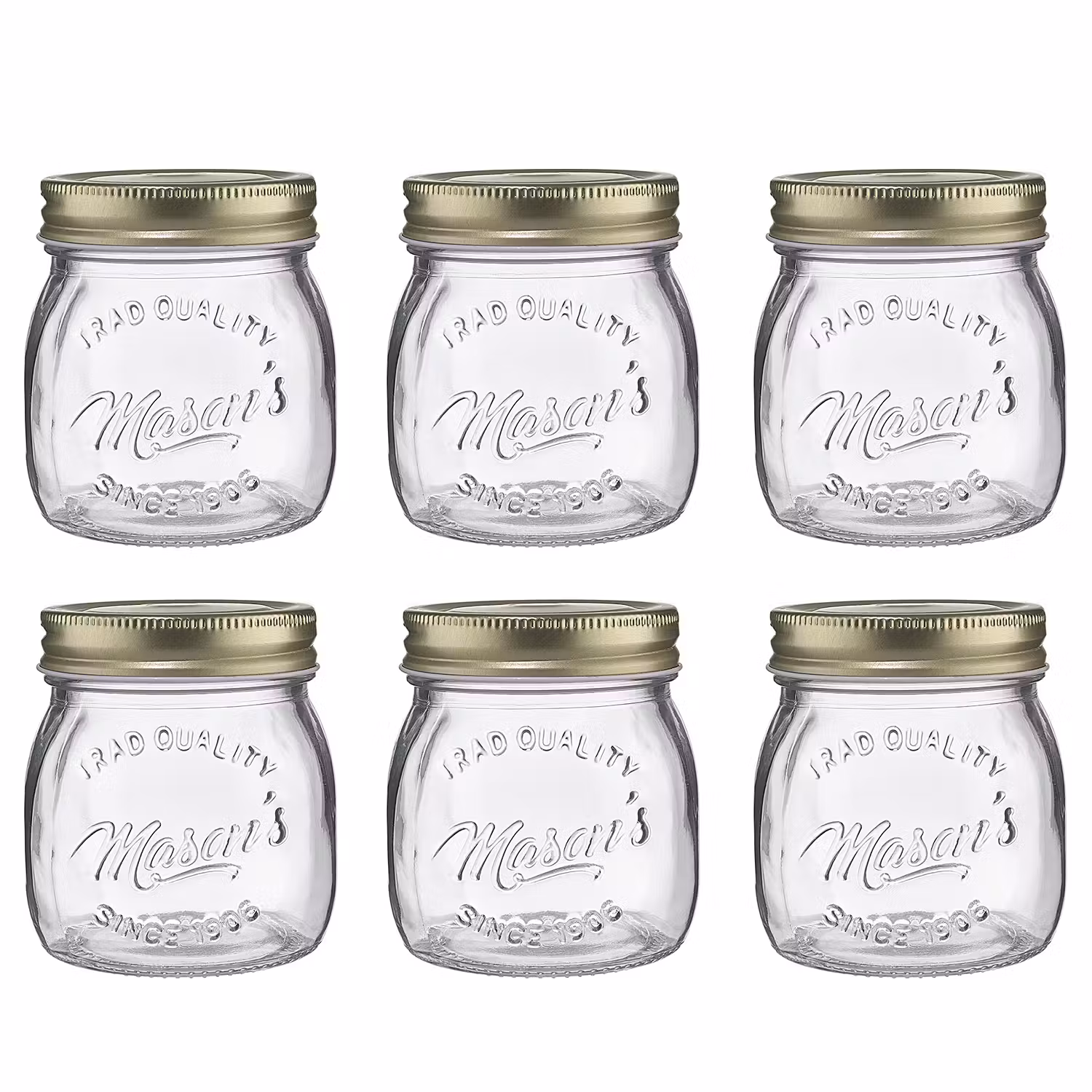 MASON'S Aufbewahrungsglas 6er-Set