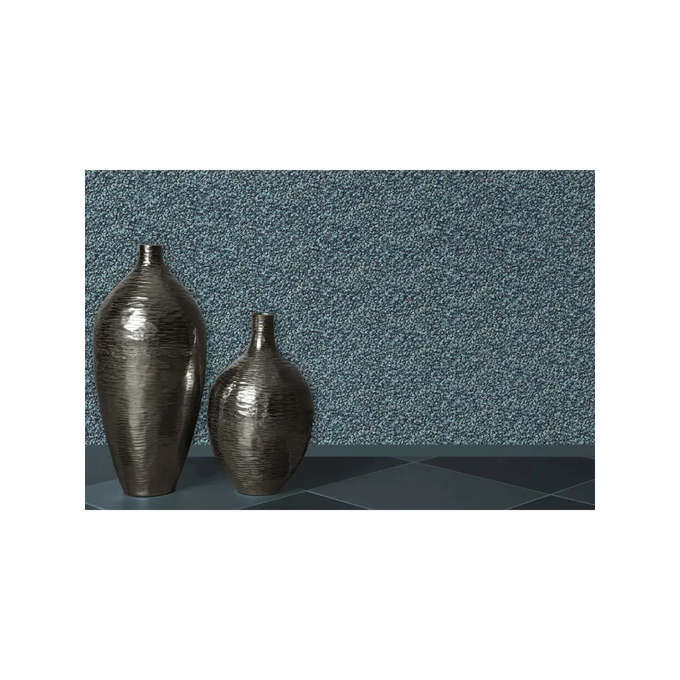 Dutch Wallcoverings - Reflets steentjes blauw - 0,53x10,05m