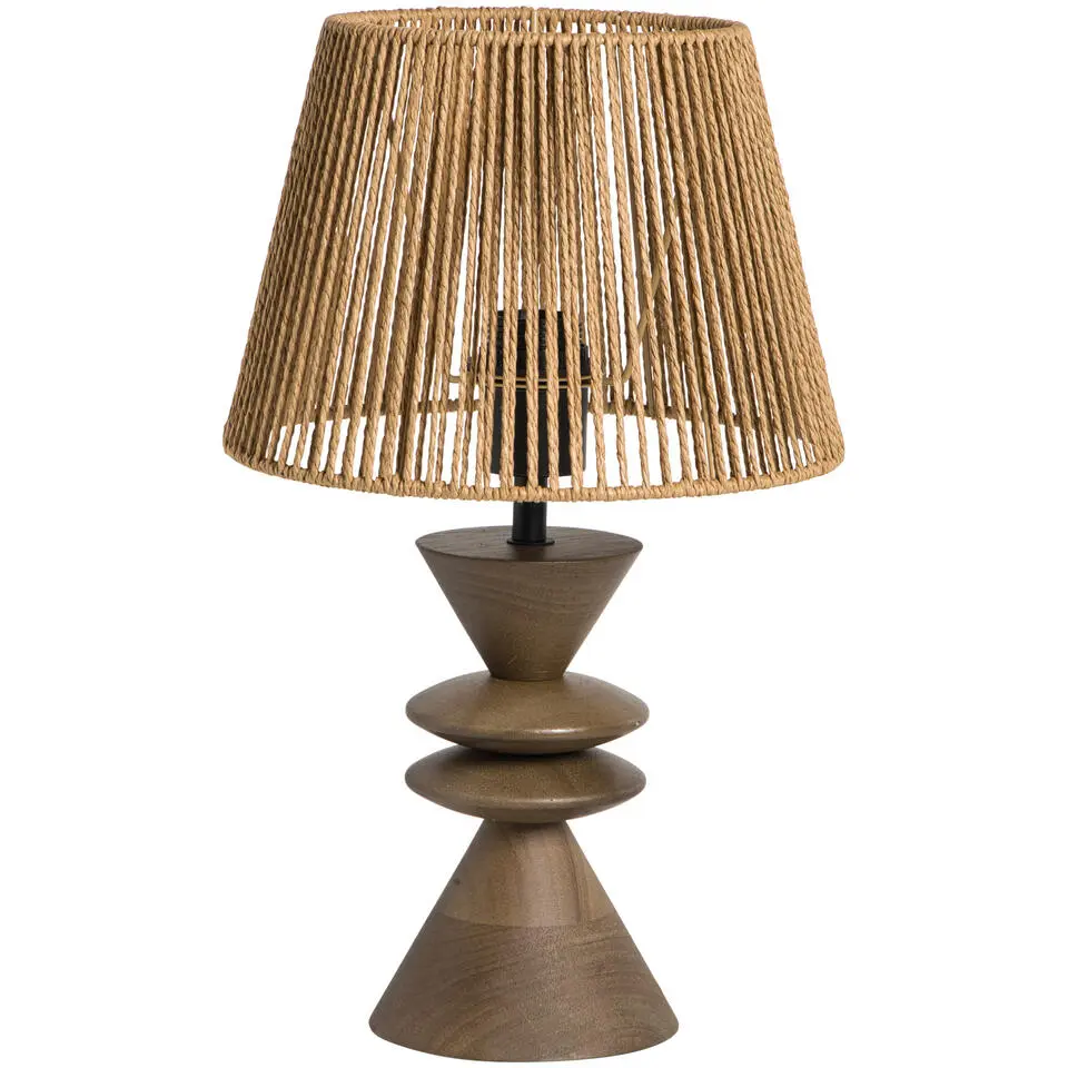 Lampenkap Bowen - naturel papier - 18x&Oslash;25 cm