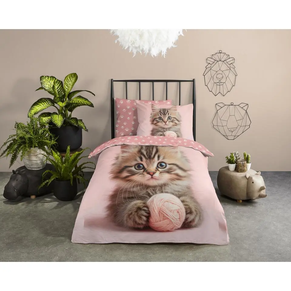 Kinderdekbedovertrek Good Morning Chat